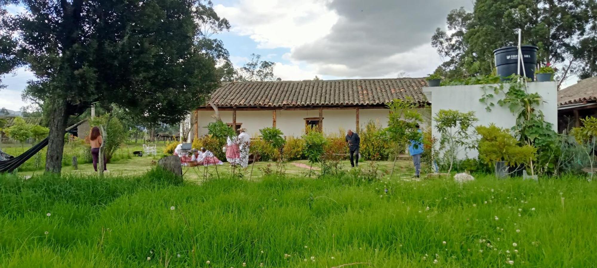 Posada Turistica Altamisal Hotel Firavitoba Bagian luar foto